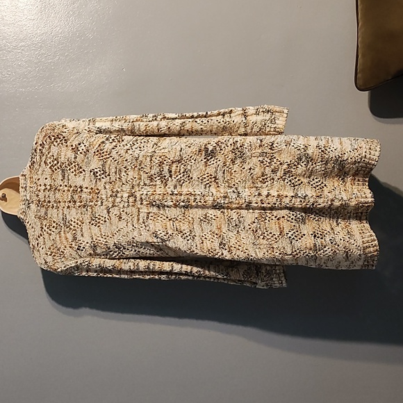 Knox Rose open front cardigan knit sweater over sized small with 2 front pockets - Picture 14 of 17